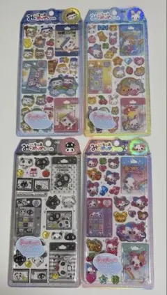 国内正規品　みにちゅあポップシール4枚セット