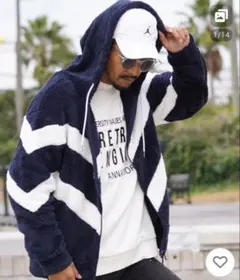 アダムスジャグラー フリースジャケット