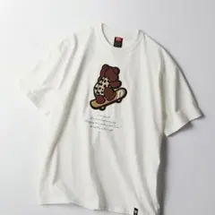 DOUBLE STANDARD CLOTHING クマ刺繍Tシャツのサムネイル