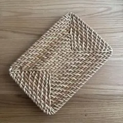 ラタン　バスケット用フタ　無印良品のサムネイル