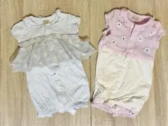 petit main コンビドレス 2枚セット