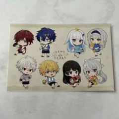 らくスパ★極楽湯★にじさんじコラボ第三弾★特典ポストカード★ミニキャラ★非売品