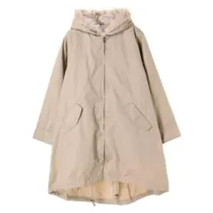 エコファーモッズコート earth music&ecology