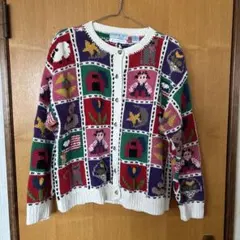アルベロベロ フラワーdogプリントカーデ 新品 - メルカリ