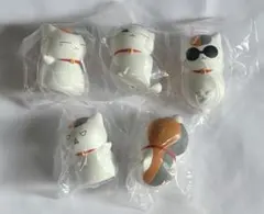 夏目友人帳 ちんまりニャンコ先生 そふびこれくしょん 5種 セット