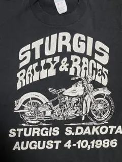【スペシャル80'sビンテージ】HARLEYハーレー Tシャツ スタージス