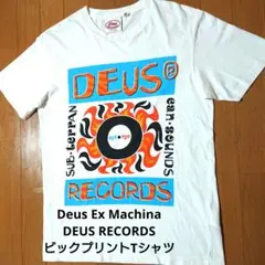 Deus Ex Machina DEUS RECORDS ビックプリントTシャツ