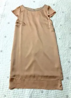 アンタイトル　ワンピースドレス　ピンク　サイズ2 クリーニング済み