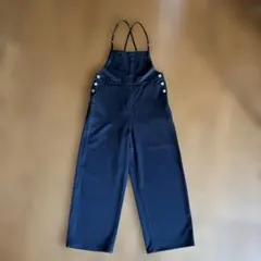ブラック サロペット オーバーオール