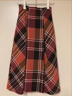 【SALE】SNIDEL チェックロービングスカート