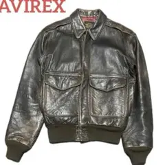 80s ヴィンテージ アヴィレックス レザージャケット USA製 A-2 古着