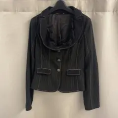 STEFANEL ステファネル レース飾りのデザインジャケット JKTのサムネイル