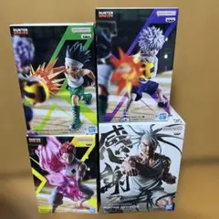 ハンター×ハンター　ゴン、キルア、ヒソカ、ネテロ　4体まとめ売り