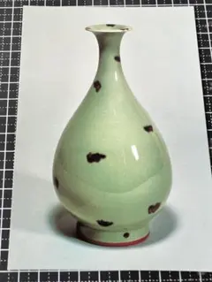 中国明時代　龍泉窯青磁水盂 文房具　胴直径約9.5㎝ BL2-4 中国明時代 龍泉窯青磁水盂 文房具 胴直径約9.5㎝ BL2-4