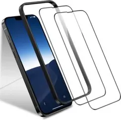 【フィルム2枚★】iPhone13Pro Max ガラスフィルム 2枚 ガイド枠