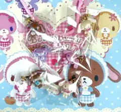 シュガーバニーズ♡トレーディングマスコット♡6種♡SPINNSスピンズ シュガーバニーズ♡トレーディングマスコット♡6種♡SPINNSスピンズ