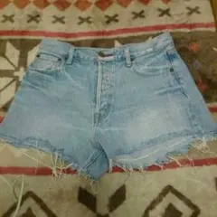 マウジー★ダメージ デニム ショーパン