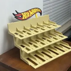 ホットウィール対応 1/64 ミニカー収納ラック 18 台用