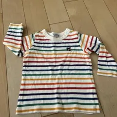 DOUBLE.B ストライプ Tシャツ 80サイズ　ミキハウス　ベビー　ボーダー
