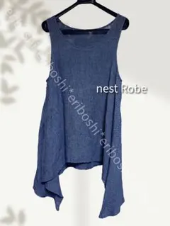 〜7/15限定出品◆nestRobeネストローブ◆薄手リネン変形レイヤードのサムネイル