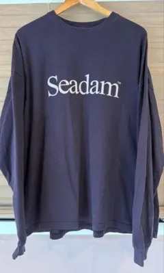 Seadam ネイビー 長袖Tシャツ　Lサイズのサムネイル