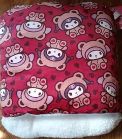 サンリオキャラクターズ　BEARS　フットクッション　//マイメロディ♥️クロミ