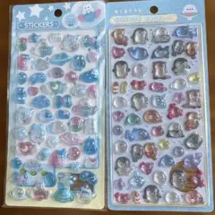 ボンボンドロップシール あくありうむ うるちゅる　青うさぎ 【正規品】イオン限定