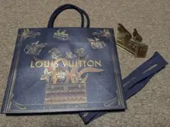 【非売品】ルイヴィトン　ショッパー　リボン&オーナメント付き　クリスマス限定