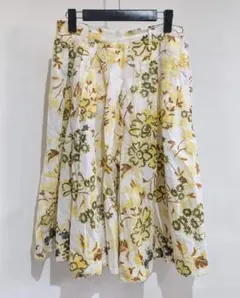 45R 45rpm コットンリネン 花柄 パンツのサムネイル