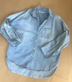 upper hights THE SHIRT アッパーハイツ デニムシャツ 長袖のサムネイル
