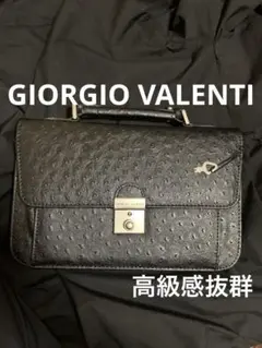 Giorgio Valenti ブラック クラッチバッグ。未使用品。