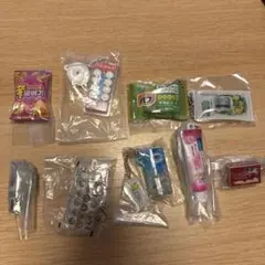 お菓子ガチャガチャおまとめ売り9点セットのサムネイル