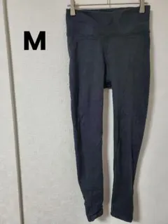 スパッツ【M】ダークグレー メッシュパネル 快適なフィット感