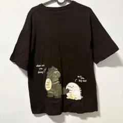 【STEEZ MIND】恐竜Tシャツ Mサイズ ブラック/黒