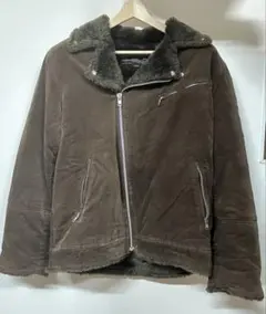 archive fur jacket brown - メルカリ