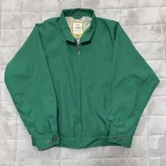 DINO PASSY グリーン ナイロンジャケット スイングトップジャケット