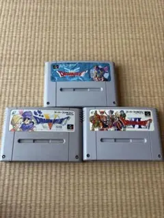 ドラゴンクエストIII・V・VI 3本セット