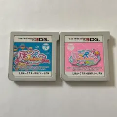 ほっぺちゃん　ほっぺランドぷにぷにタウン　3DS中古ソフトセット