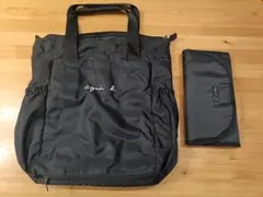 agnès b. 2wayマザーズバッグ　おむつ替えマット付き