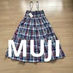 2WAYワンピース マドラスチェック 新品、未使用