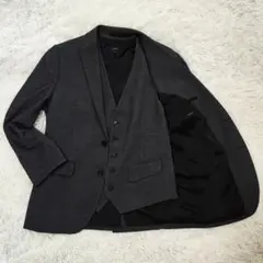 JOSEPH ストレッチ素材 ジレ テーラードジャケット 2ピース L相当