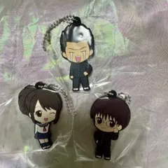 銀魂 3年Z組銀八先生 カプセルラバーマスコット 志村妙 お妙 志村新八 近藤勲