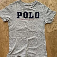 【美品】Polo Ralph Lauren Tシャツ グレー　120cm