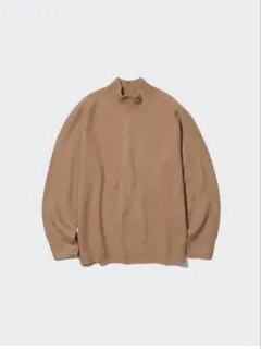 ユニクロ　3Dスフレヤーンモックネックセーター　 Sサイズ