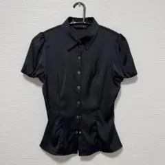 ZARA 半袖シャツ ブラック XSのサムネイル