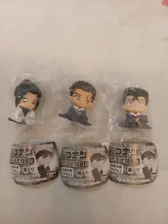 バンダイ 名探偵コナン ちぢませ隊10 3種コンプセット