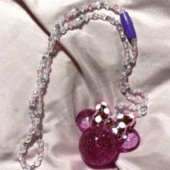 ディズニー 光るおもちゃ ネックレス ミニー ペンダント