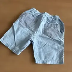 familiar ライトブルー ハーフパンツ　90
