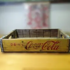 Coca-Cola 木箱 アンティーク 仕切り無しのサムネイル