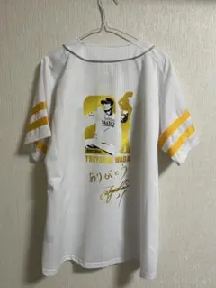 ソフトバンクホークス 和田毅 ユニフォーム Lサイズ あ*ら様 美品：公式 和田毅#21 ソフトバンクホークス サイズL
